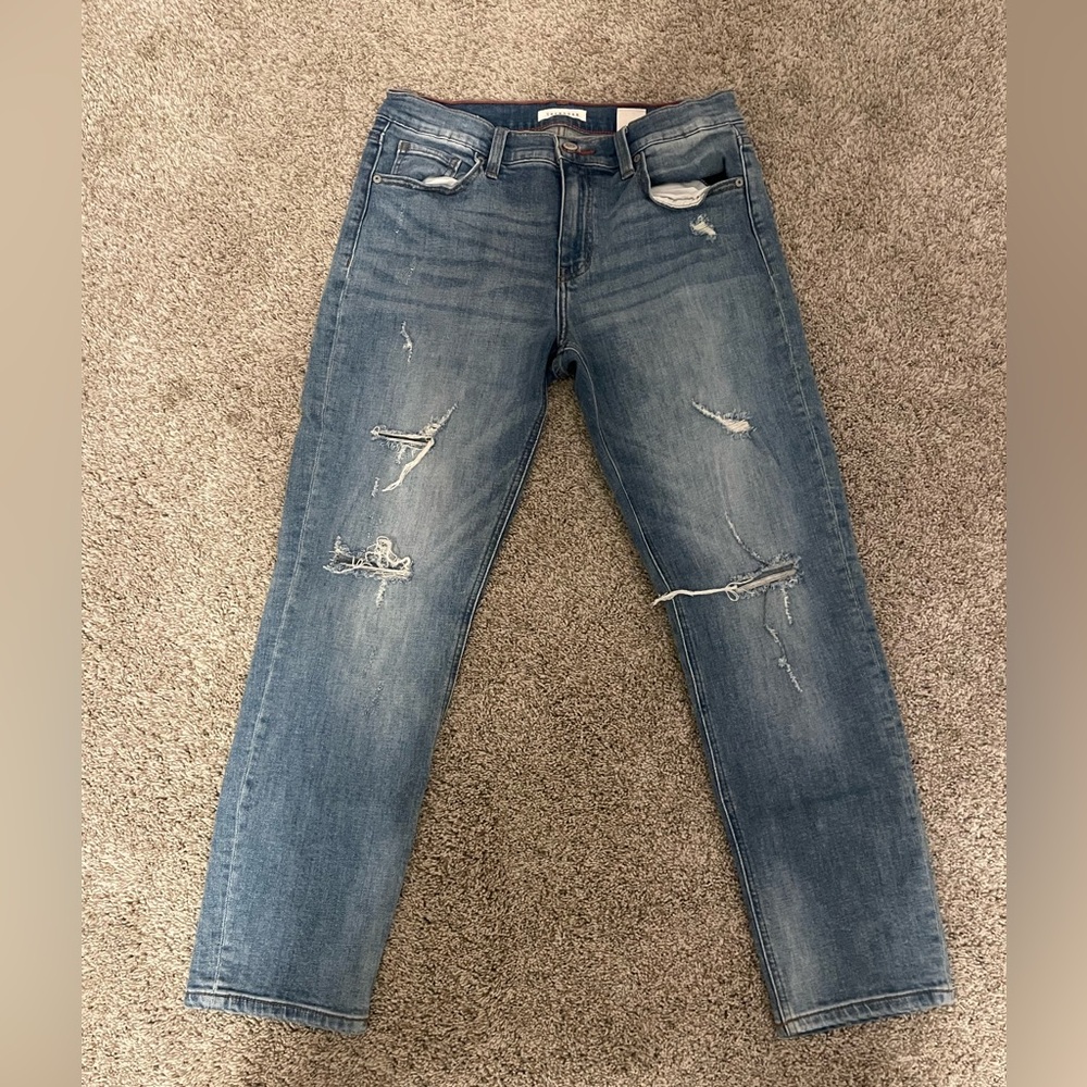 Eunina - The Mogan Frankie Low Rise Girlfriend Jeans